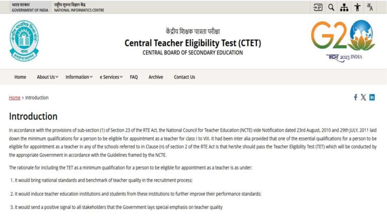 CTET Admit Card 2026: How to Download Hall Ticket @ctet.nic.in