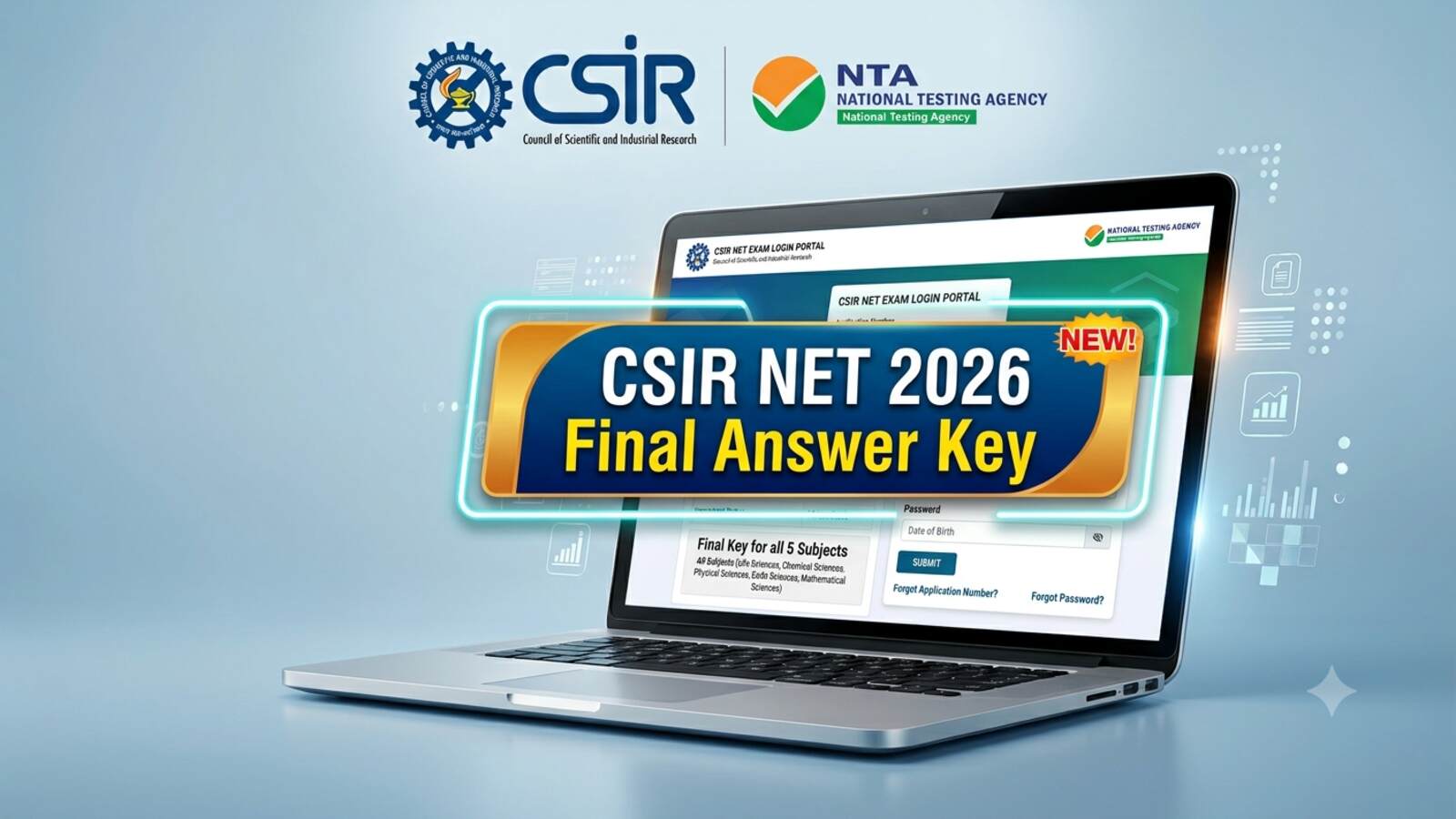 CSIR NET 2026 Final Answer Key This Week; NTA Latest Update