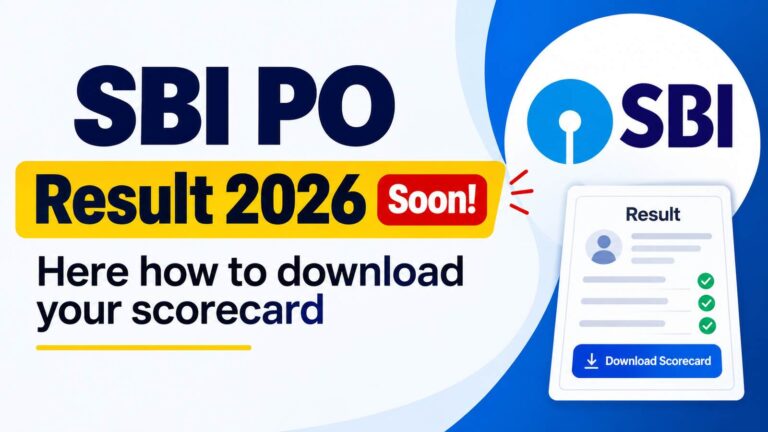 SBI PO Result 2026 Soon Here's How to Download Your Scorecard