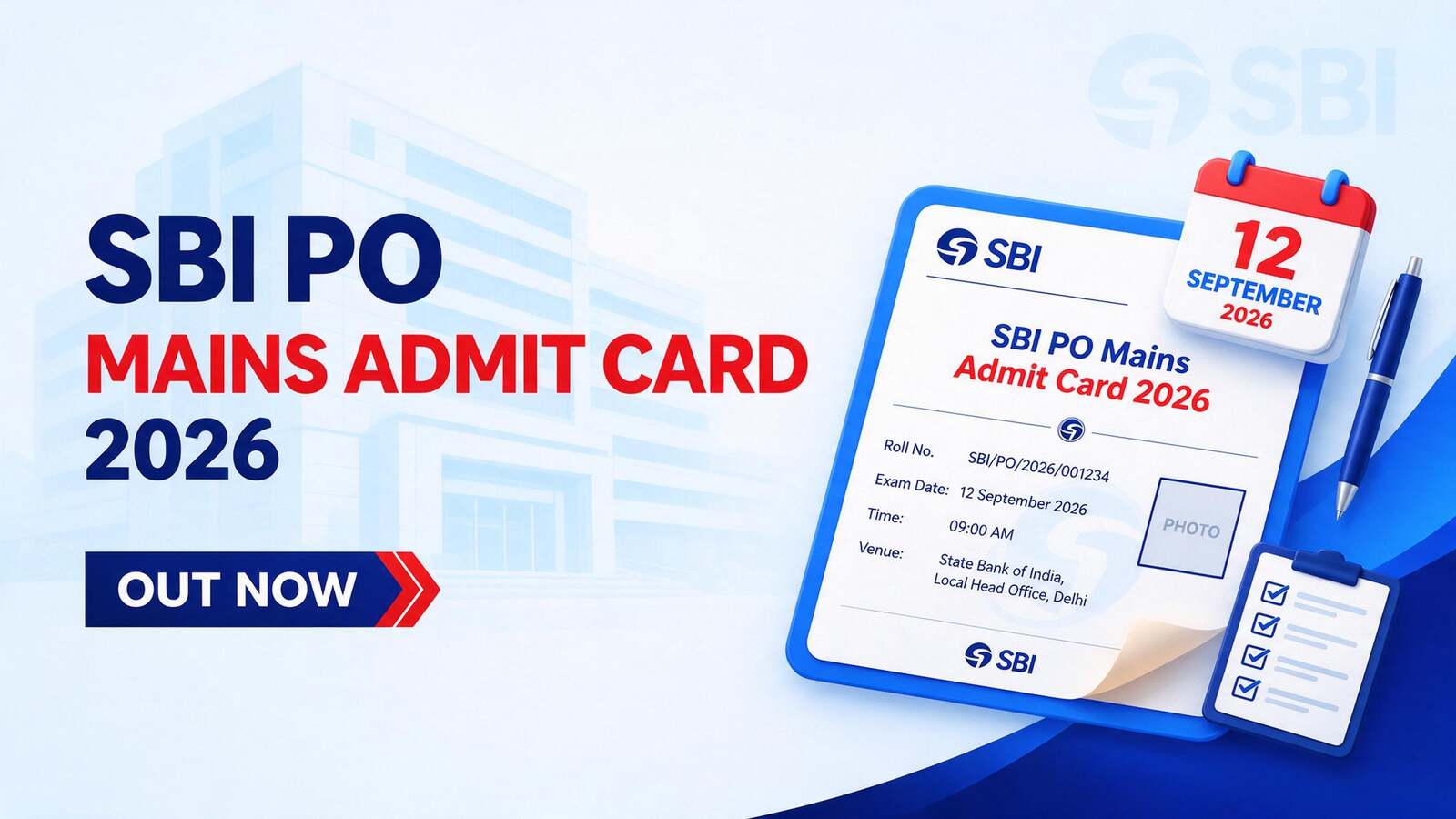 SBI PO Mains Admit Card 2026 Out; Download Call Letter @sbi.bank.in
